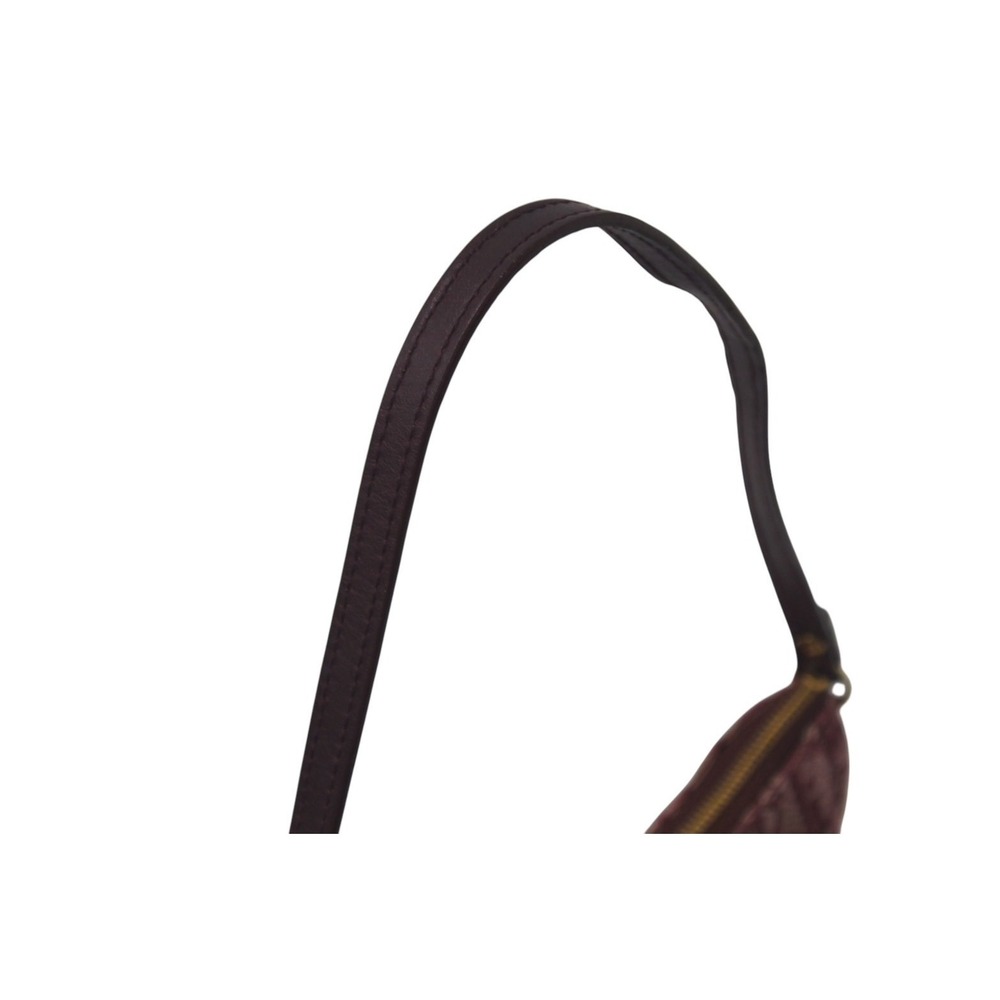 Christian Dior Trotter Saddle One Shoulder Hobo Bag Red - Picture 4 of 8